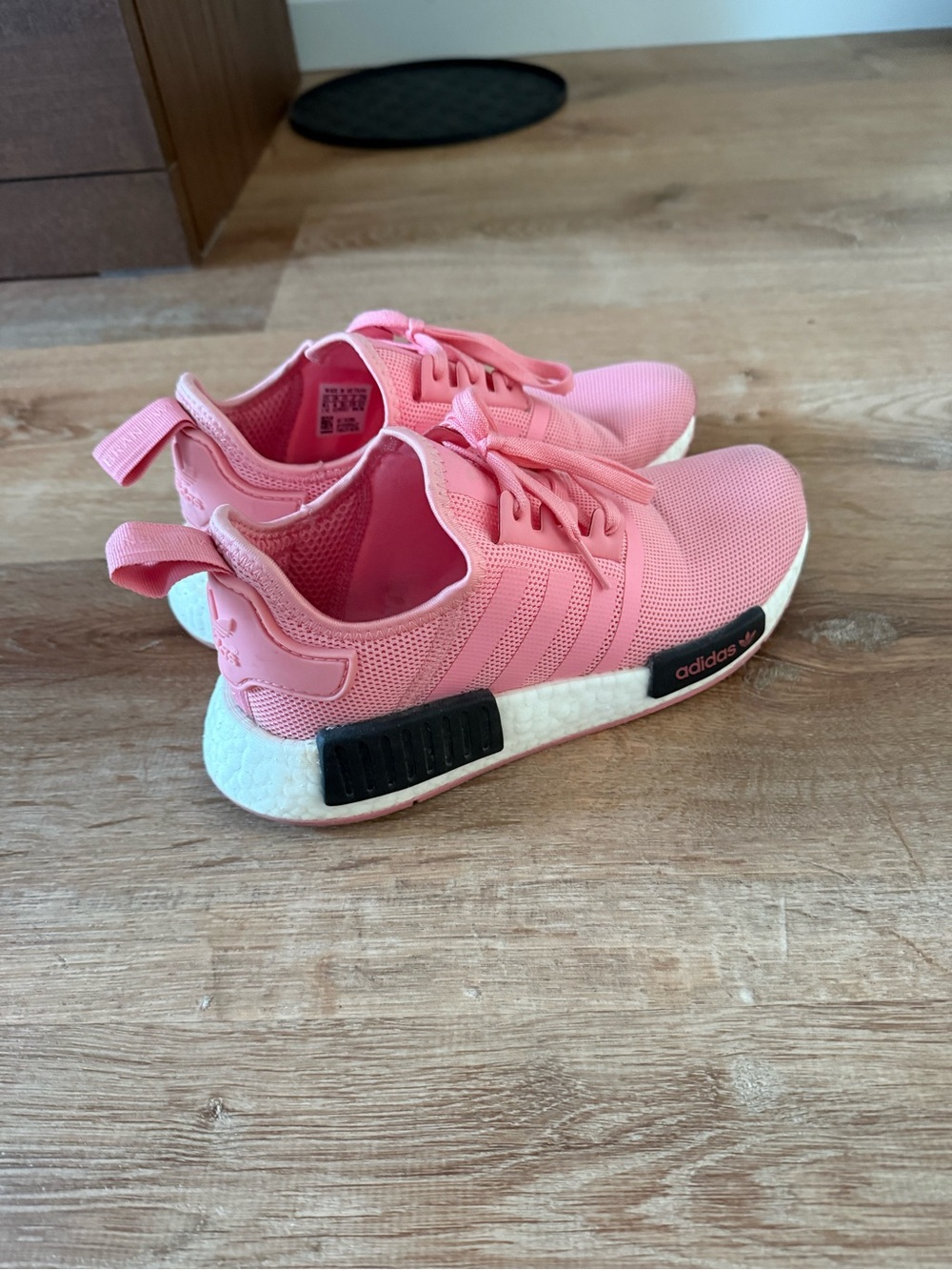 adidas Pink NMD R1 Casual Running Shoes